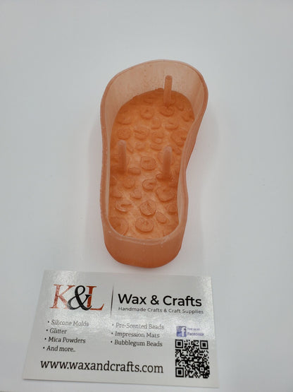 Leopard Print Flip Flop Star Freshie Mold