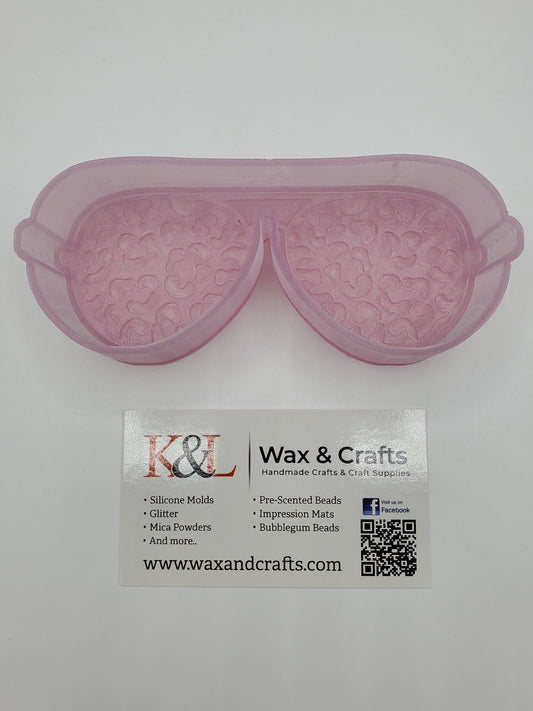 Leopard Print Sunglasses Freshie Mold