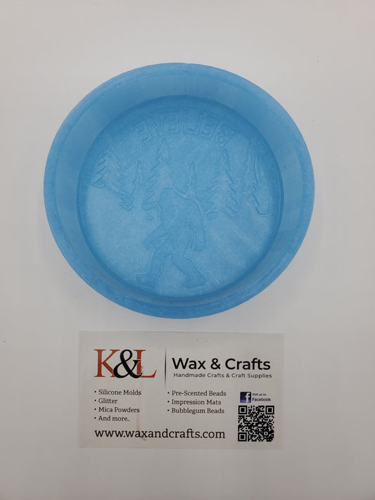 Bigfoot Round Freshie Mold