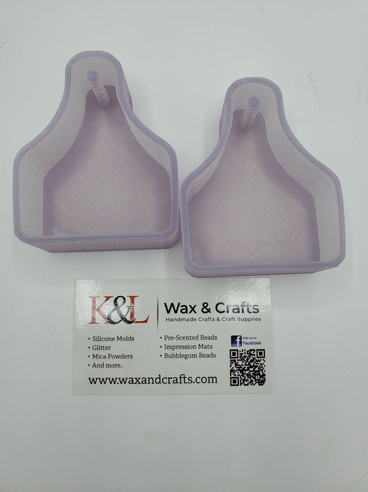 Cow Tag Vent Clip Freshie Molds