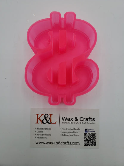 Dollar Sign Freshie Mold