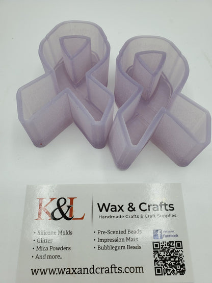 Awareness Ribbon Vent Clip Freshie Molds