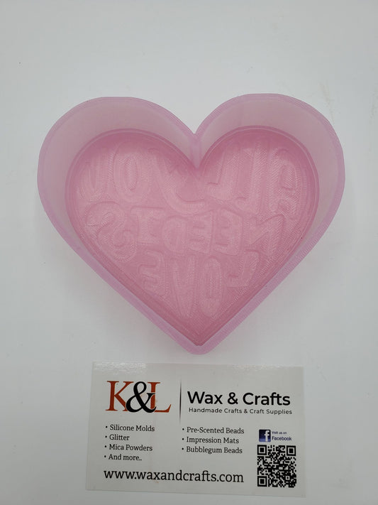 All You Need Is Love Freshie Mold