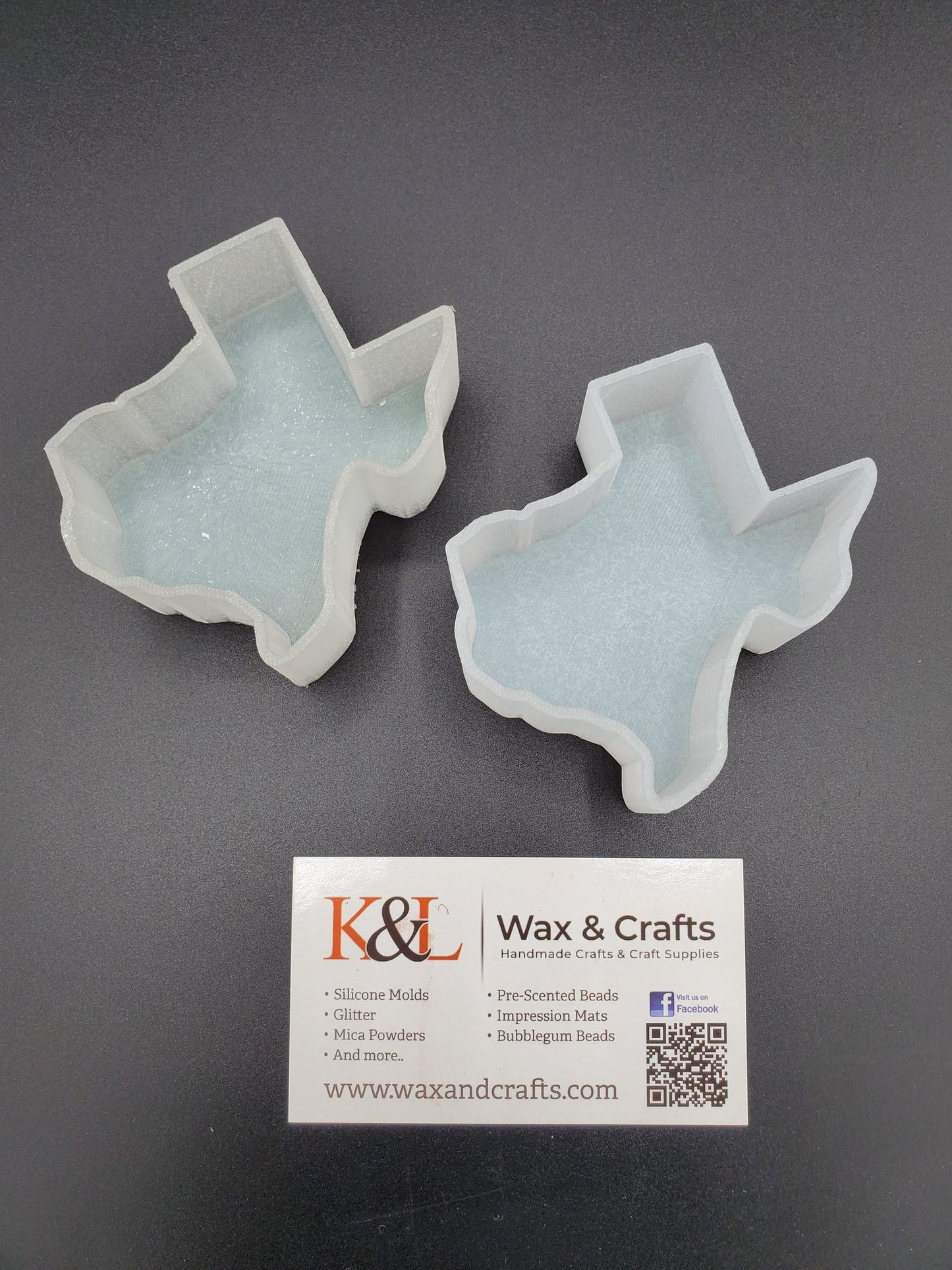 Texas Outline Vent Clip Freshie Molds