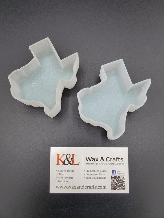 Texas Outline Vent Clip Freshie Molds