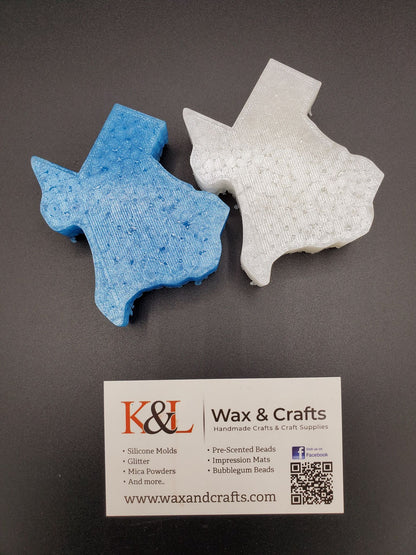 Texas Outline Vent Clip Freshie Molds