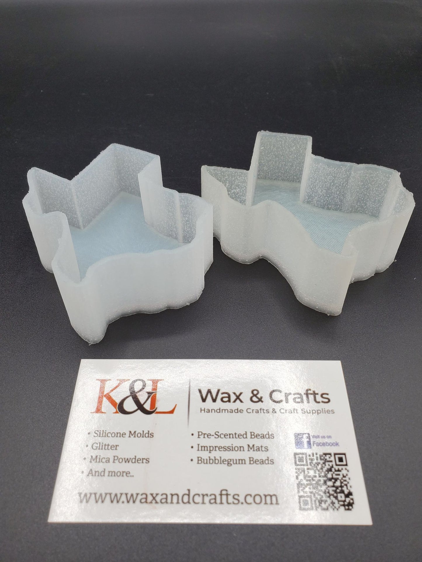 Texas Outline Vent Clip Freshie Molds