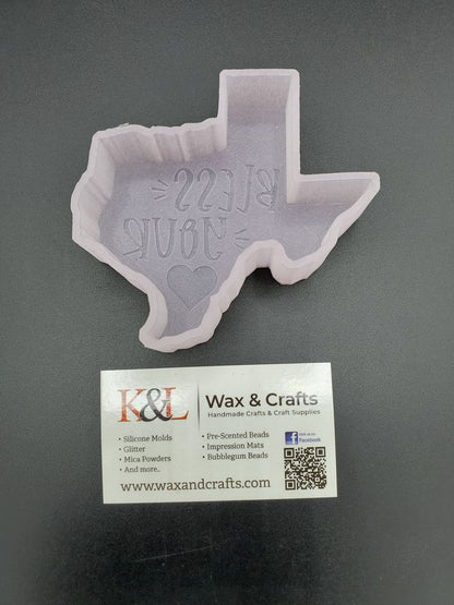 Texas/TX Bless Your Heart Freshie Mold