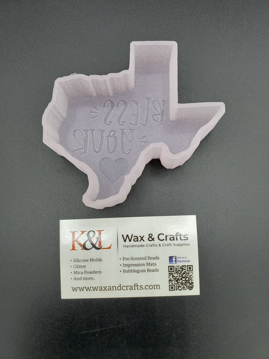 Texas/TX Bless Your Heart Freshie Mold