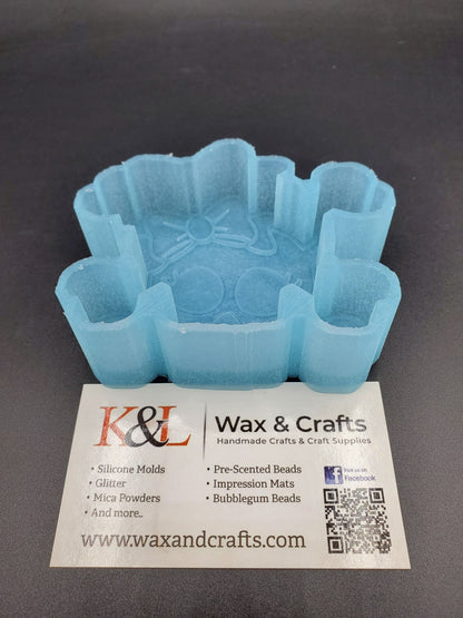 Cute Bow Skull Freshie Mold