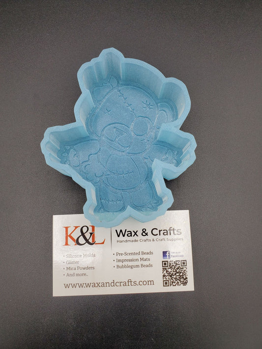 Broken Teddy Bear Freshie Mold