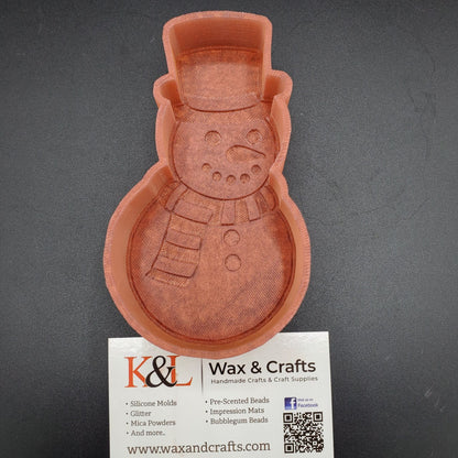 Snowman Freshie Mold