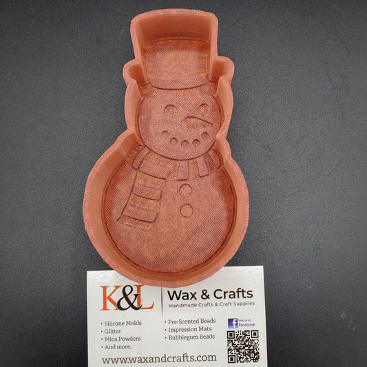 Snowman Freshie Mold