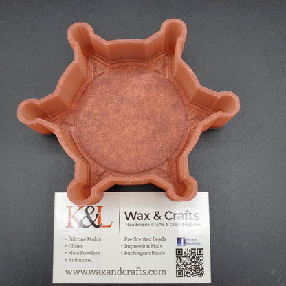 Sherriff Badge Freshie Mold