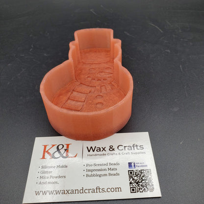 Snowman Freshie Mold