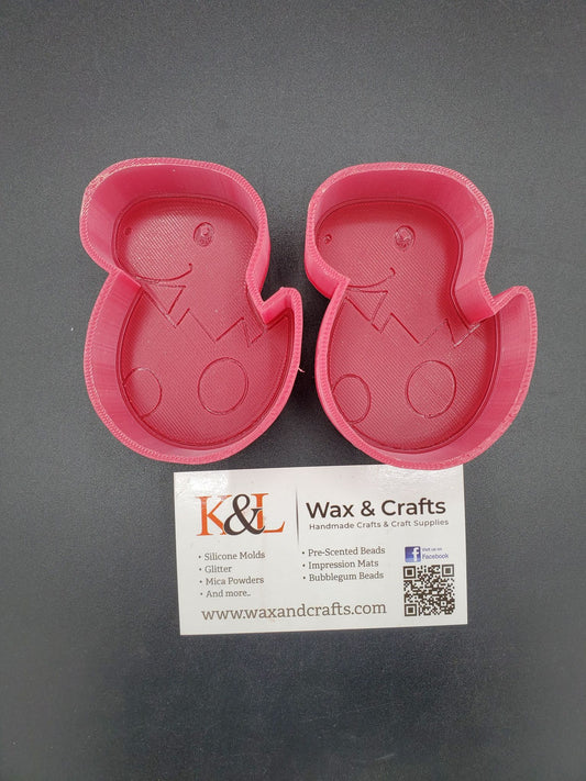 Baby Dino Egg Vent Clip Freshie Molds