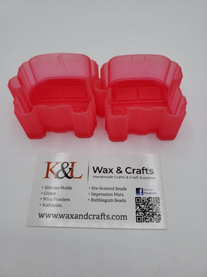 School Bus Vent Clip Freshie Molds