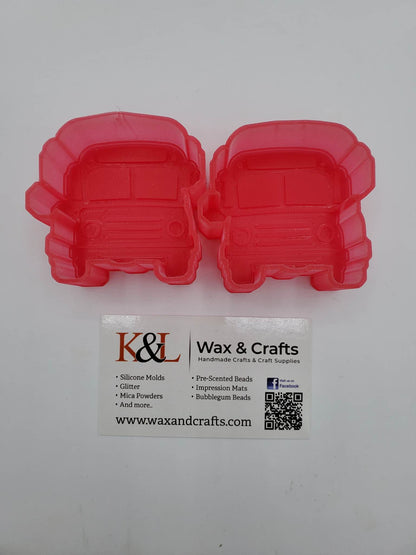 School Bus Vent Clip Freshie Molds