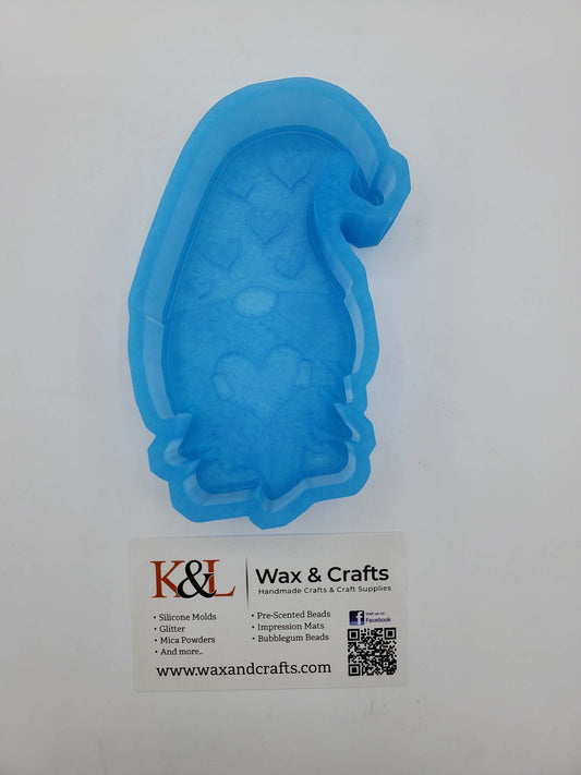 Love Heart Gnome Freshie Mold