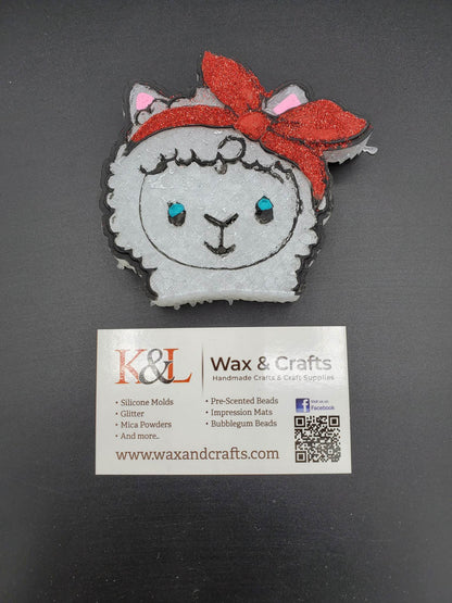 Cute Llama Freshie Mold