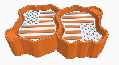 Flag Badge Vent Clip Housing