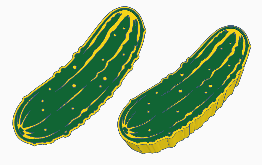 Pickle Freshie Mold